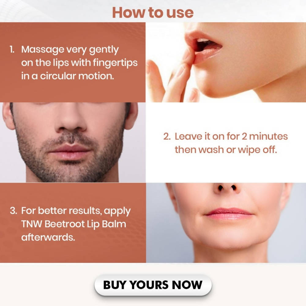 The Natural Wash All Natural Lip Scrub For Tanned & Darkened Lips  Grab2Buy The Natural Wash Grab2Buy