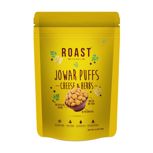 Roast Foods Jowar Puff Cheese & Herbs 