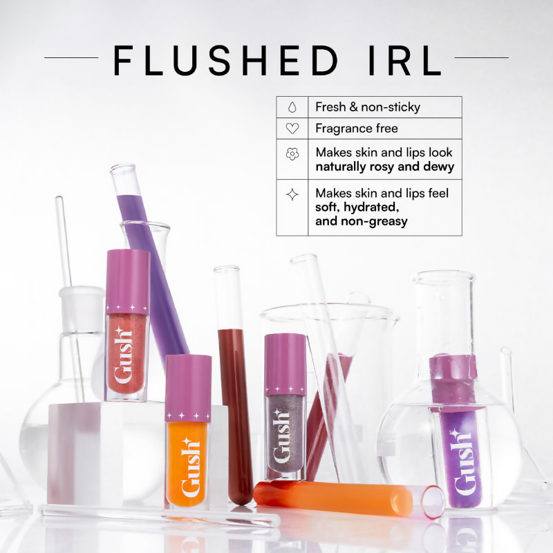 Gush Beauty H-Inched Transformative Glossy Lip Tint - Midnight Sparkle