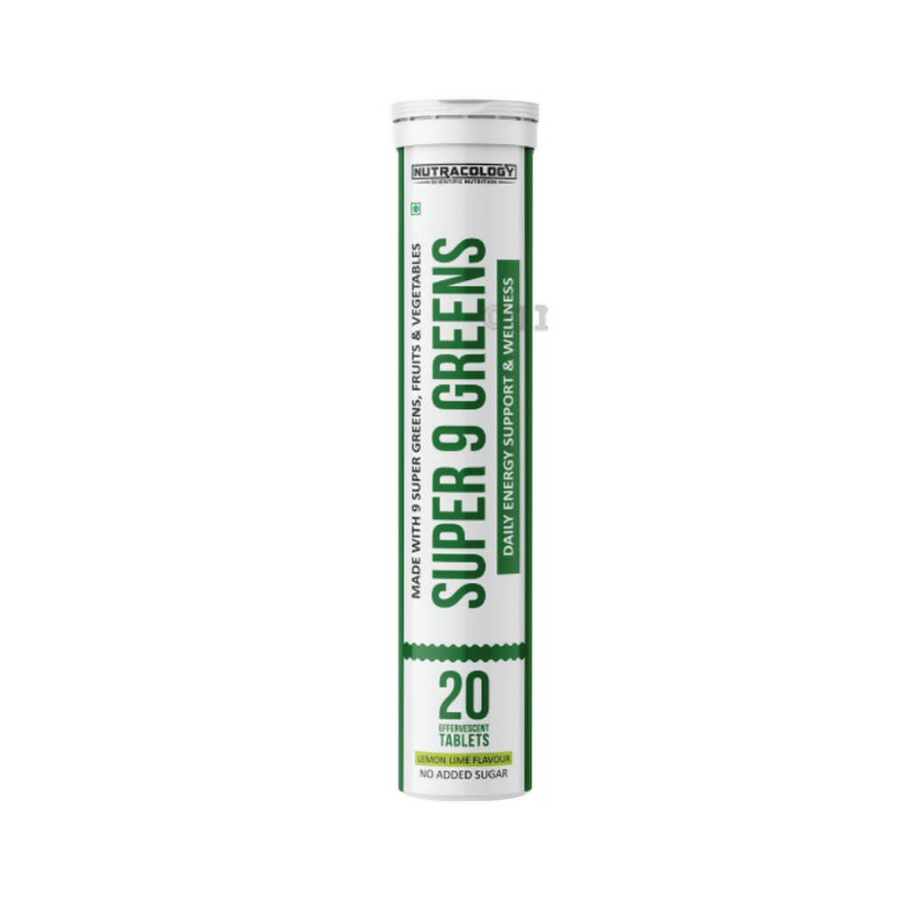 Nutracology Super 9 Greens Daily Wholefood Multivitamin For Immunity And Detox Plant | Grab2Buy