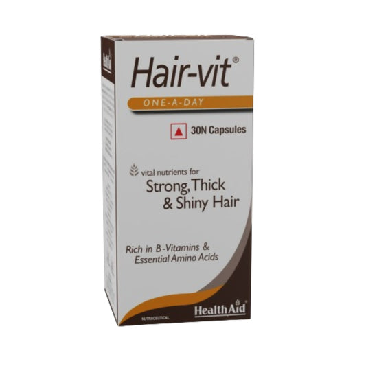 HealthAid Hair-vit (Multivitamins for Hair) Capsules 