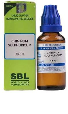 SBL Homeopathy Chininum Sulphuricum Dilution 