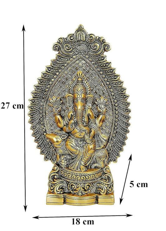 Nexplora Industries Metal Ganesh Idol - Grab2buy