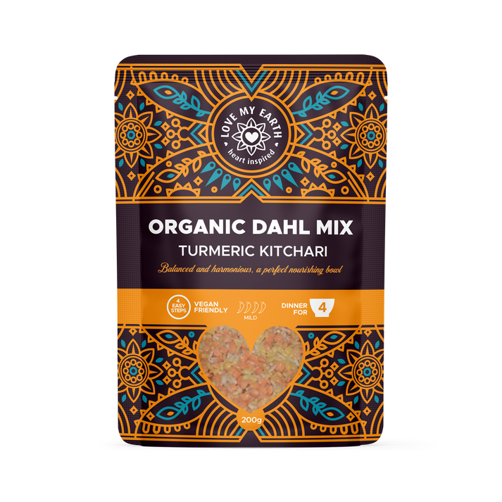 LOVE MY EARTH | TURMERIC KITCHARI | Quick Stix Mix Organic 