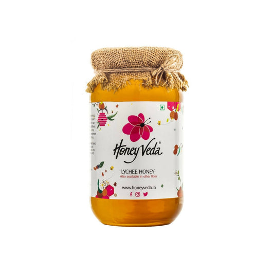 HoneyVeda Premium Raw Lychee Honey 