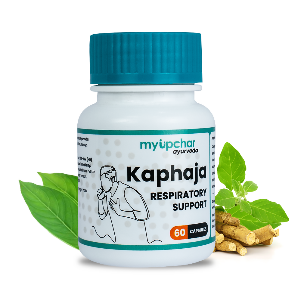 myUpchar Ayurveda Kaphaja Respiratory Support Capsules - Grab2buy