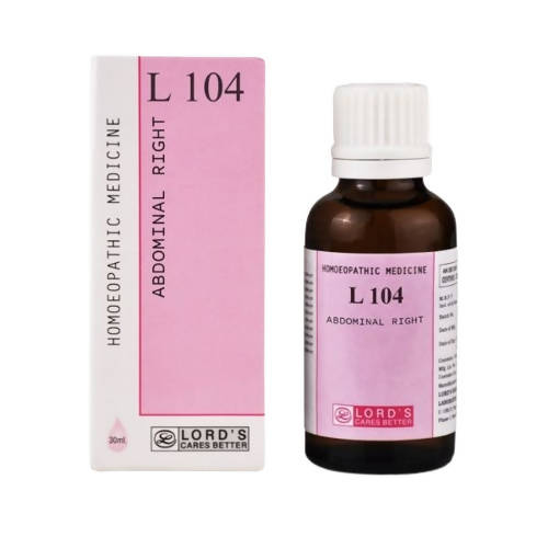 Lord's Homeopathy L 104 Drops 