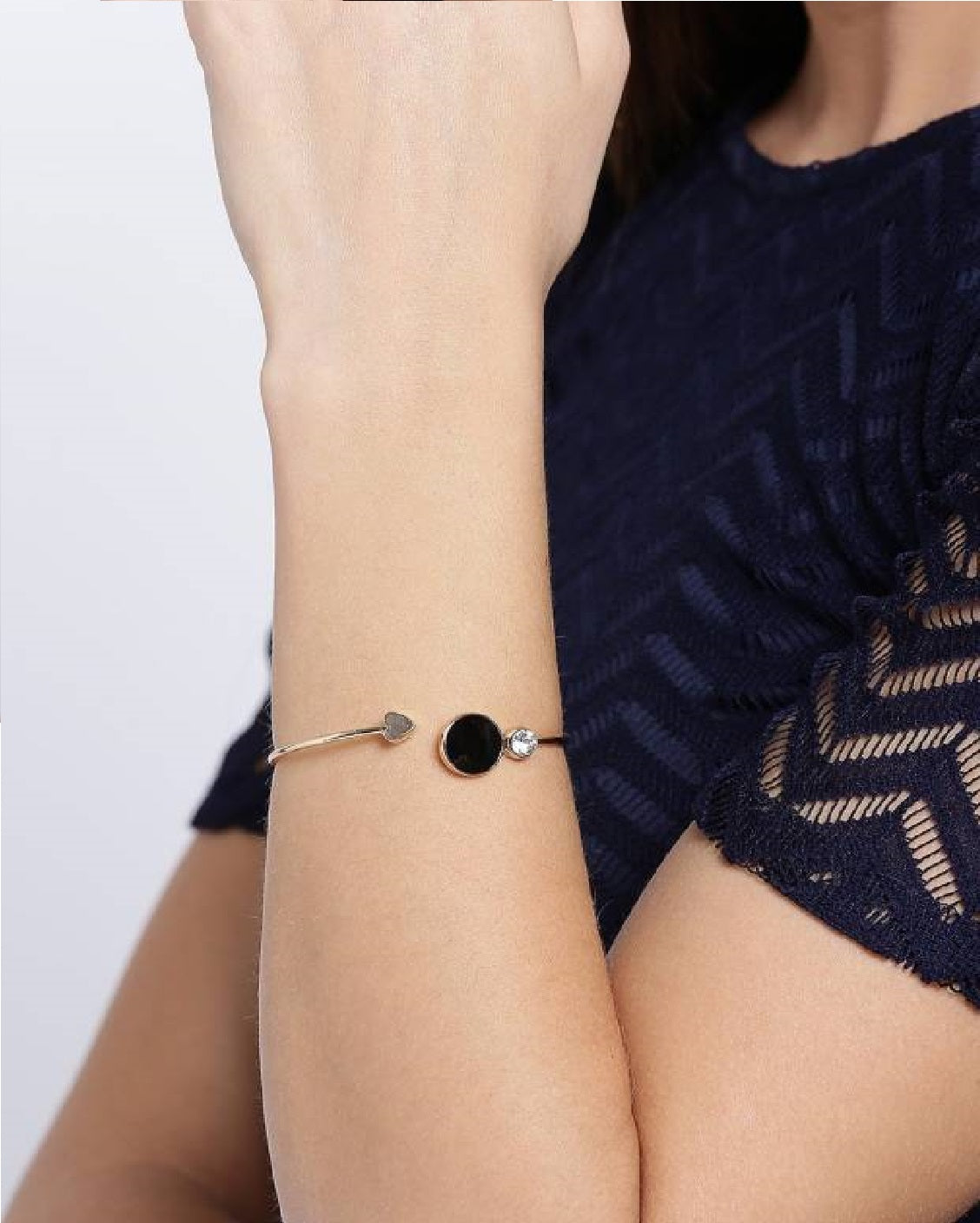 Priyaasi Women Gold-Polished Designer Bracelet 