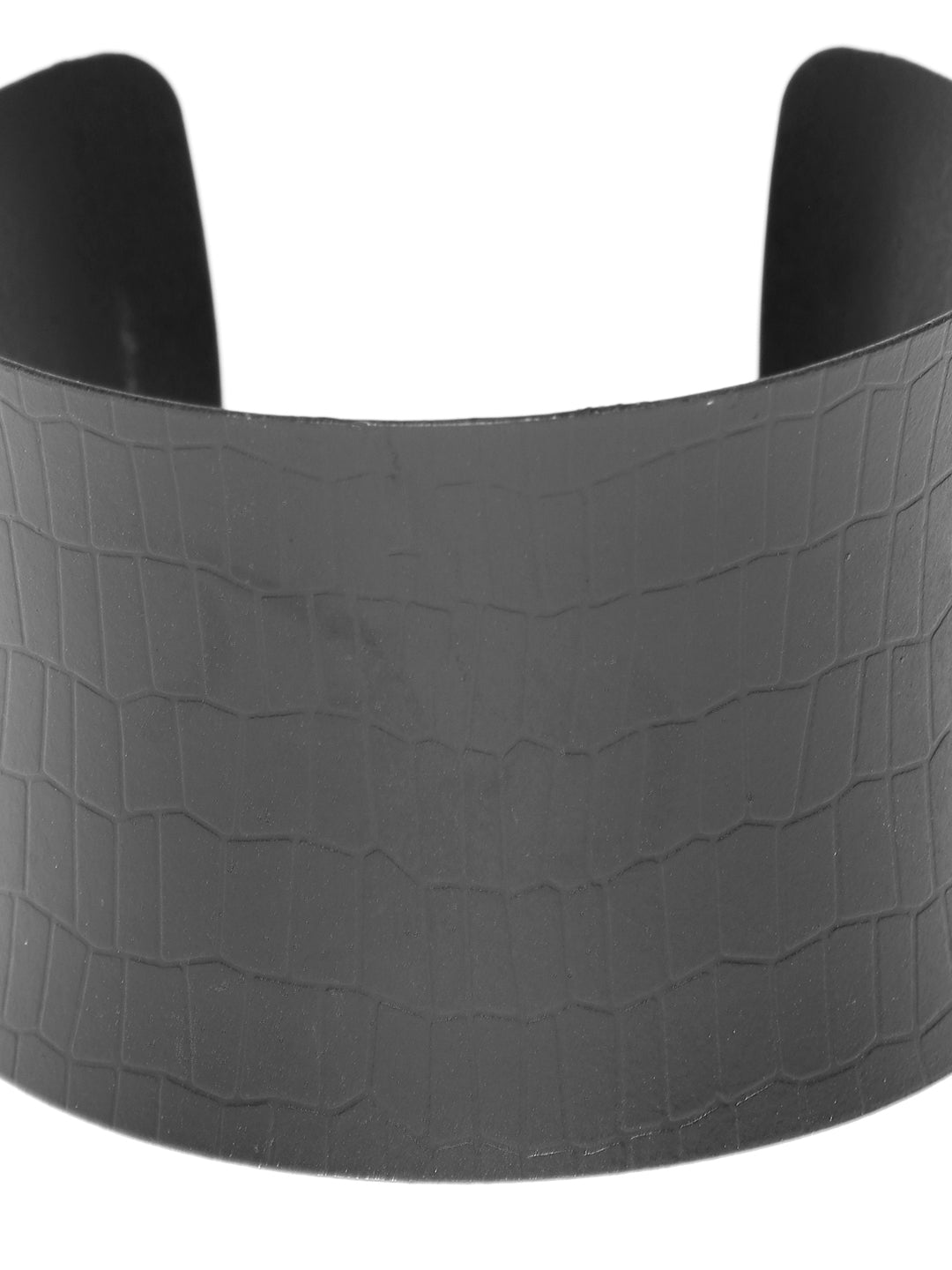 Priyaasi Stylish Black Carved Hand Cuff Bracelet For Girls & Women 