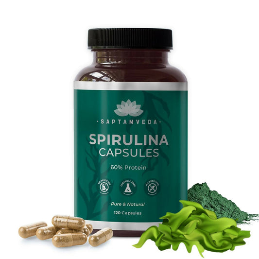 Saptamveda Spirulina Capsules 