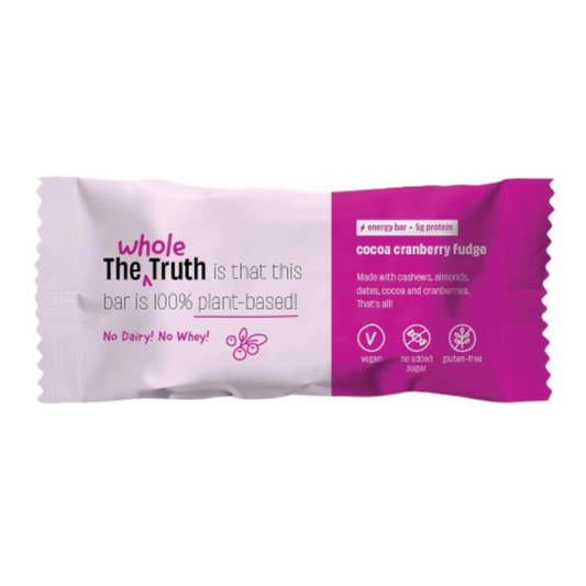 The Whole Truth Energy Bars - Cocoa Cranberry Fudge  Grab2Buy The Whole Truth Grab2Buy