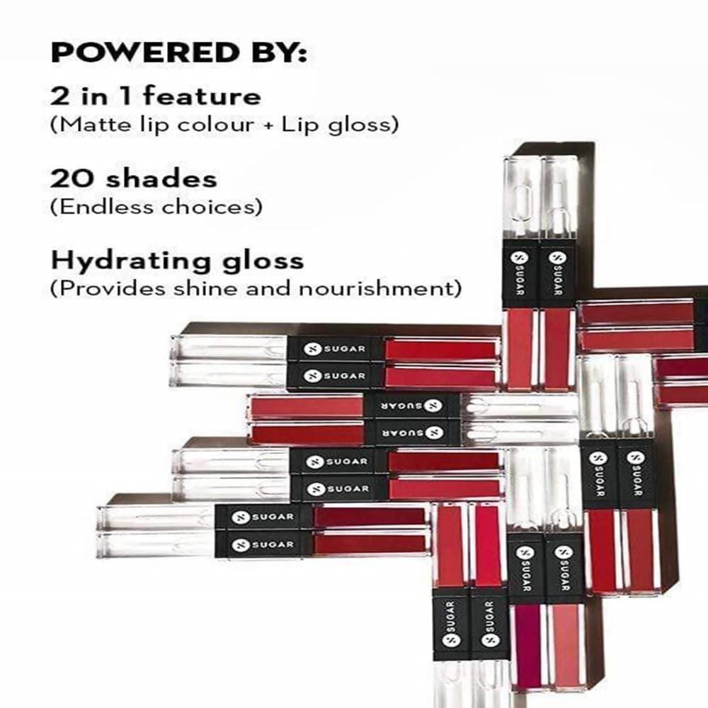 Sugar Smudge Me Not Lip Duo - Wine And Shine (Sangria)