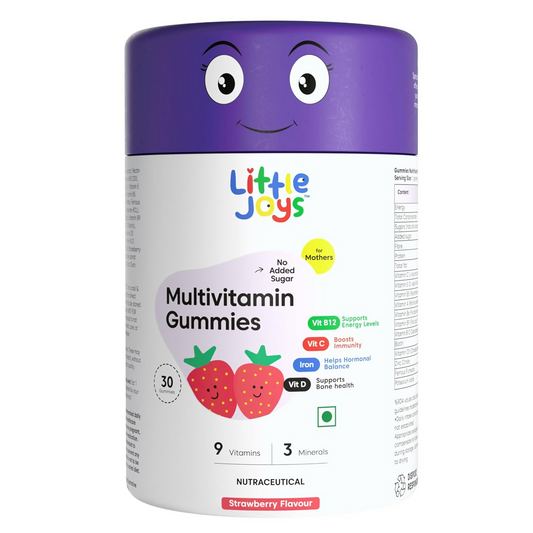 Little Joys Multivitamin Gummies For Mothers - Strawberry Flavor 