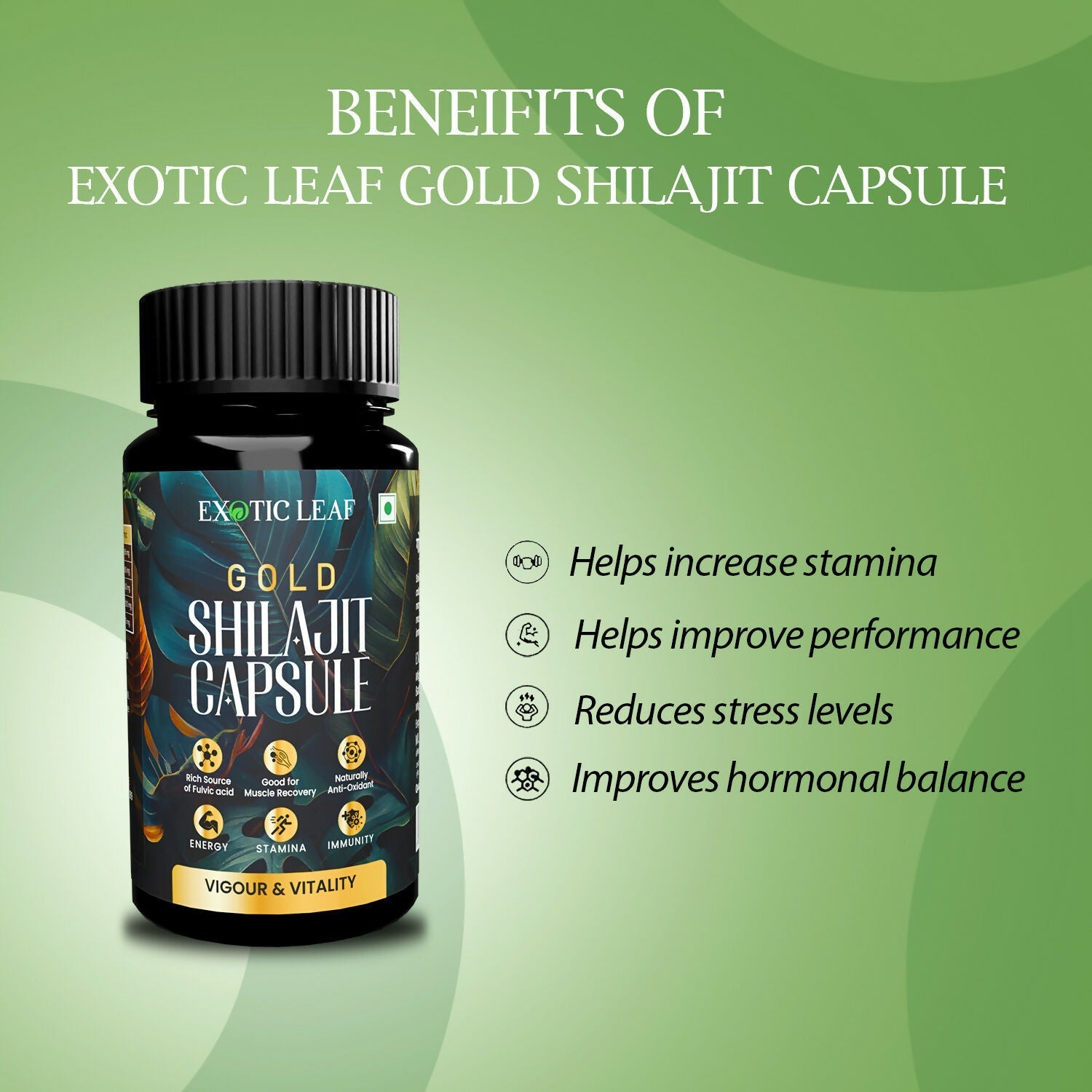 Exotic Leaf Gold SJ Capsules Exotic Leaf