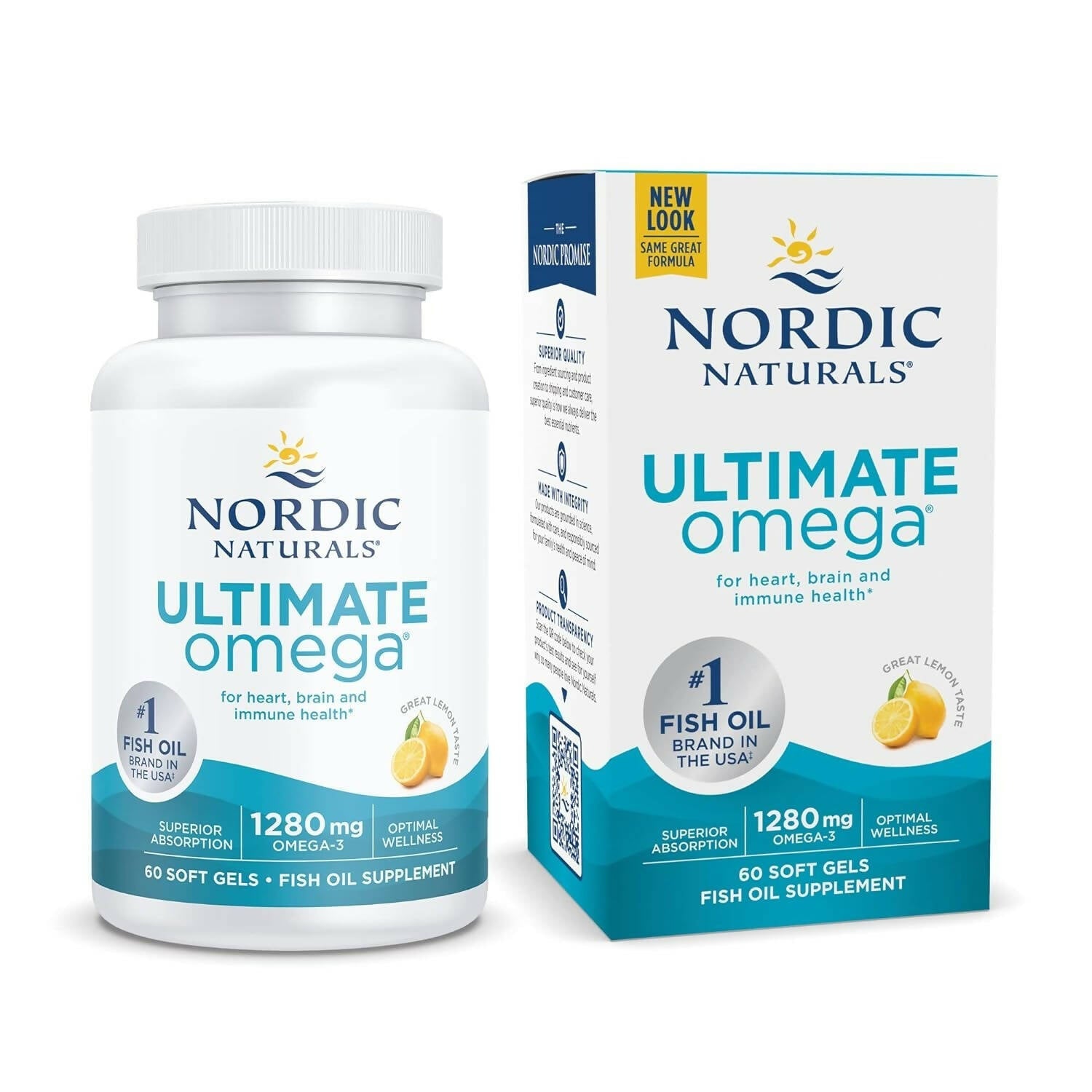 Nordic Naturals Ultimate Omega 3 Fish Oil Softgels - Grab2buy