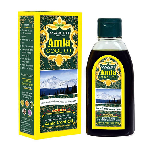 Vaadi Herbals Amla Cool Oil with Brahmi and Amla Extract - Grab2buy