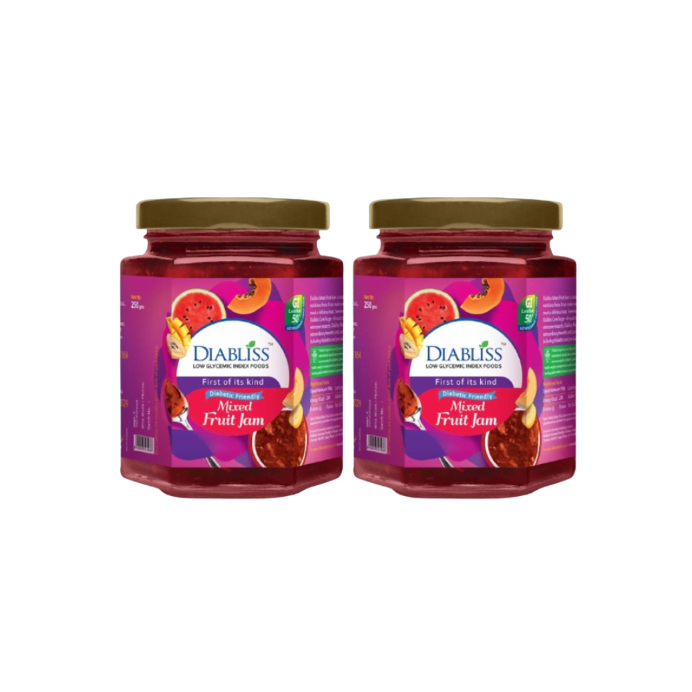 Diabliss Diabetic Friendly Mixed Fruit Jam 