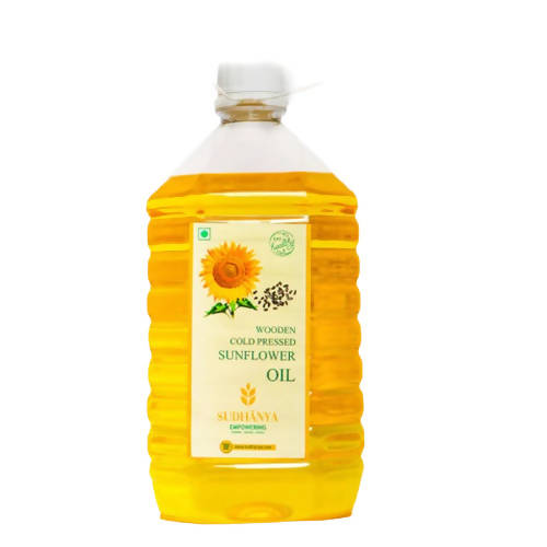 Sudhanya Sunflower Oil - Wooden Cold Pressed - Grab2buy
