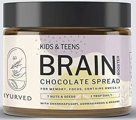 Iyurved Kids & Teens Brain Booster Chocolate Spread | Grab2Buy