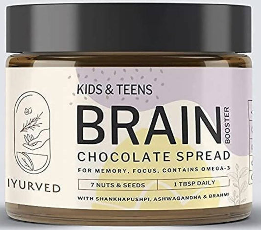 Iyurved Kids & Teens Brain Booster Chocolate Spread | Grab2Buy