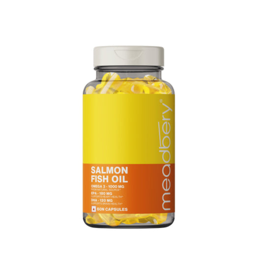 Meadbery Salmon Fish Oil Capsules - Grab2buy