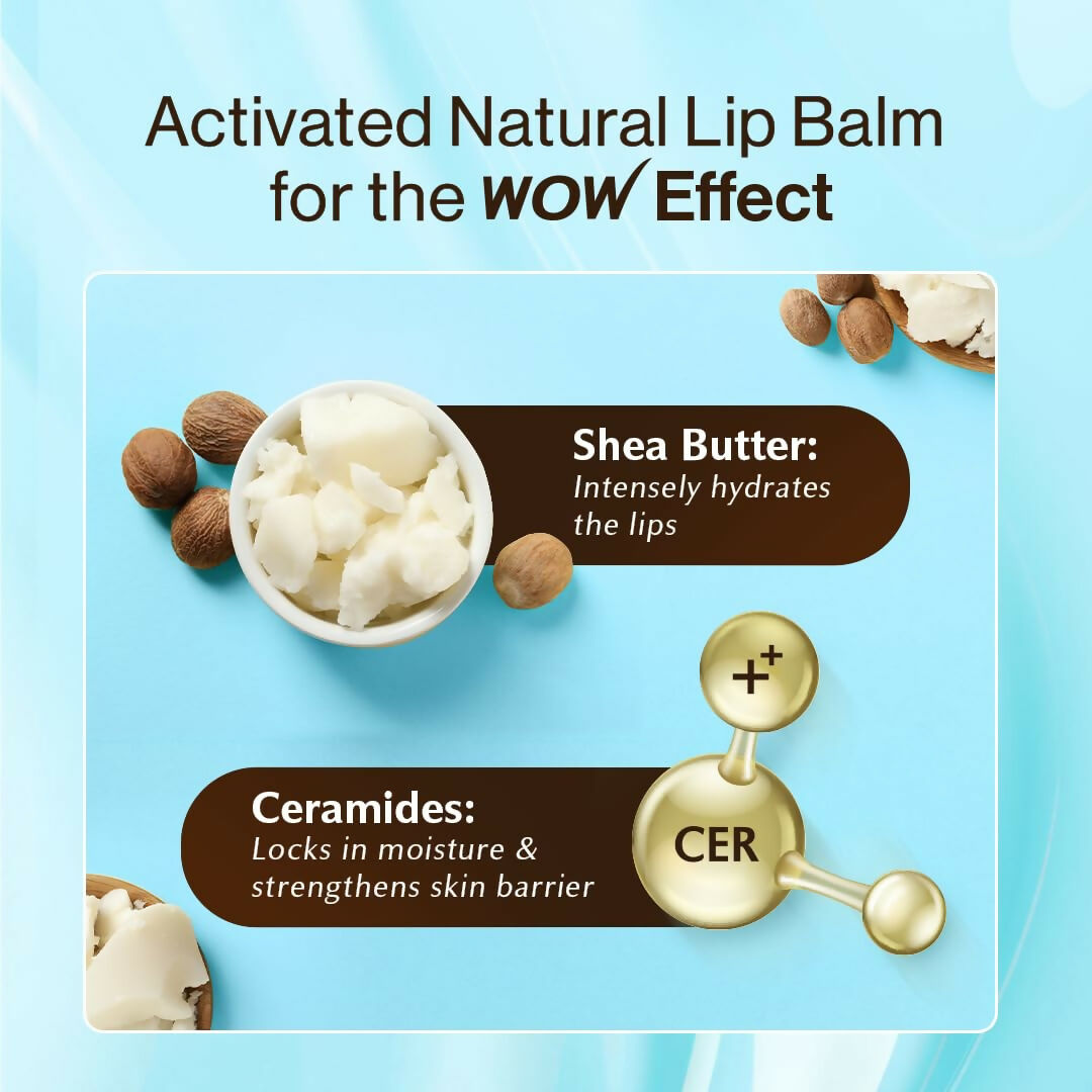 WOW Skin Science Shea Butter Nourishing Lip Balm SPF 30 with Ceramides  Grab2Buy Wow Skin Science Grab2Buy