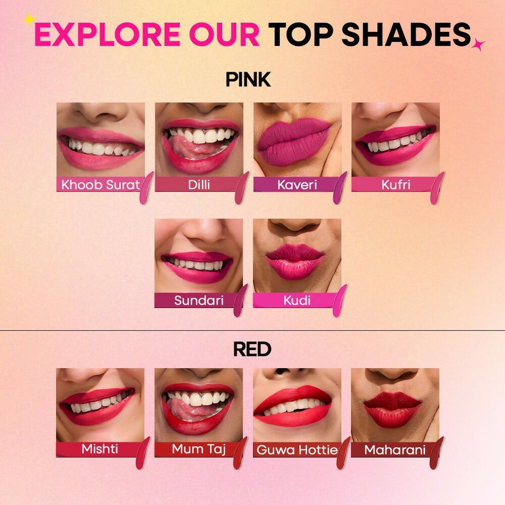 Nykaa Matte To Last ! Transferproof Liquid Lipstick - Kashi - 19