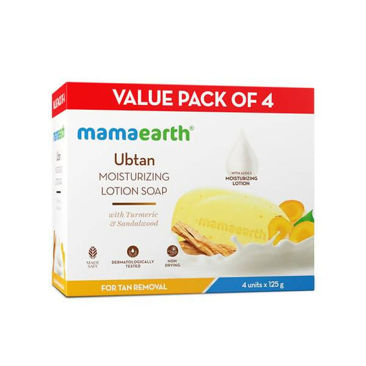 Mamaearth Ubtan Moisturizing Lotion Soap 