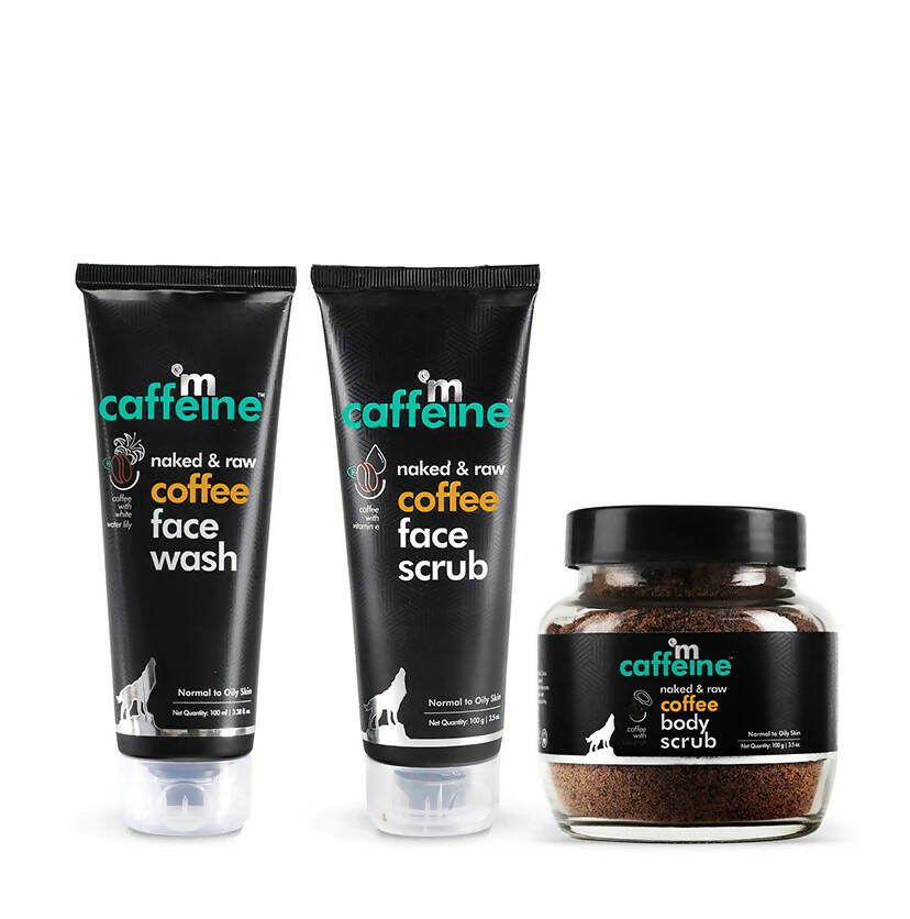 mCaffeine Complete Coffee Skin Care Combo - Grab2buy