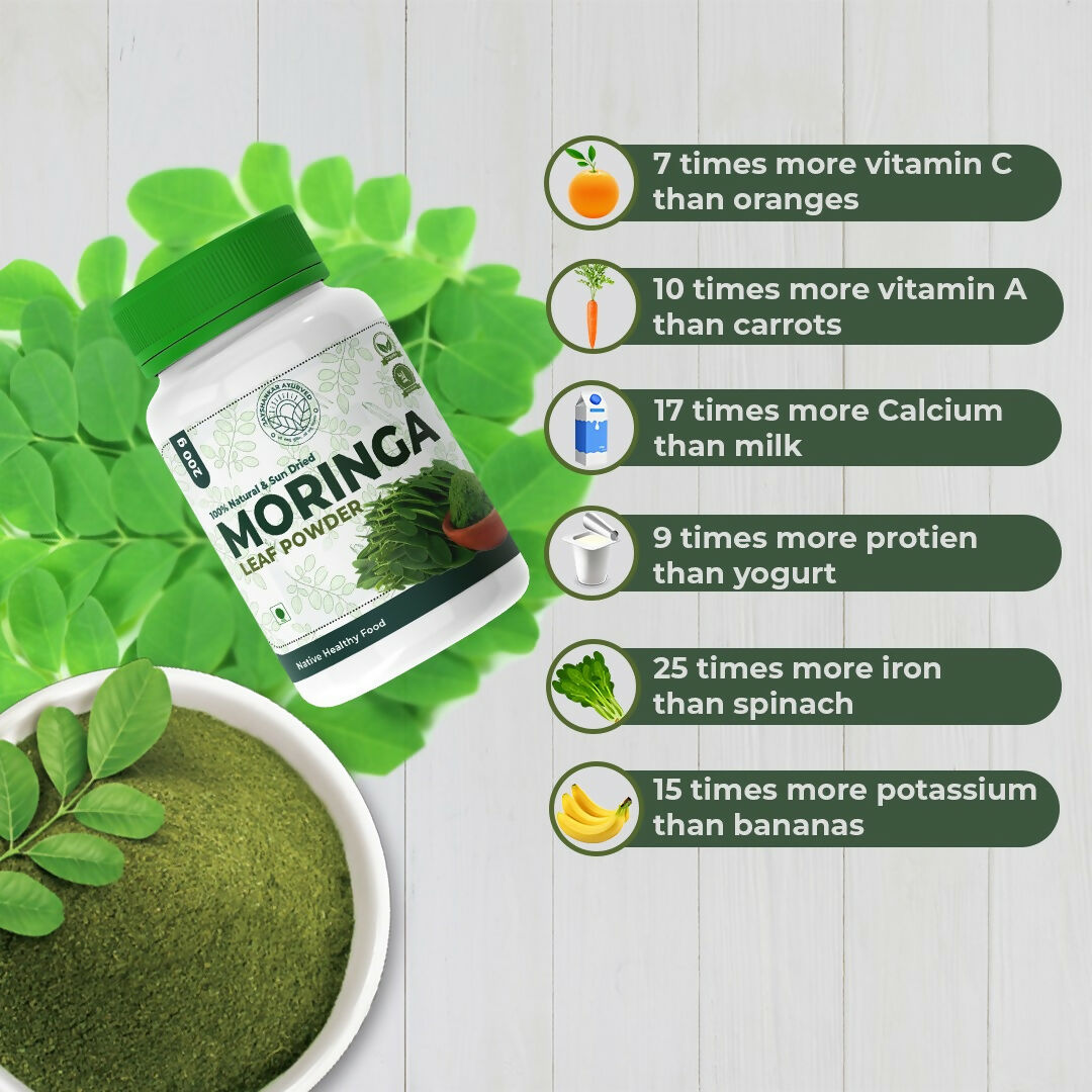 Jayshankar Ayurved Moringa Leaf Powder 