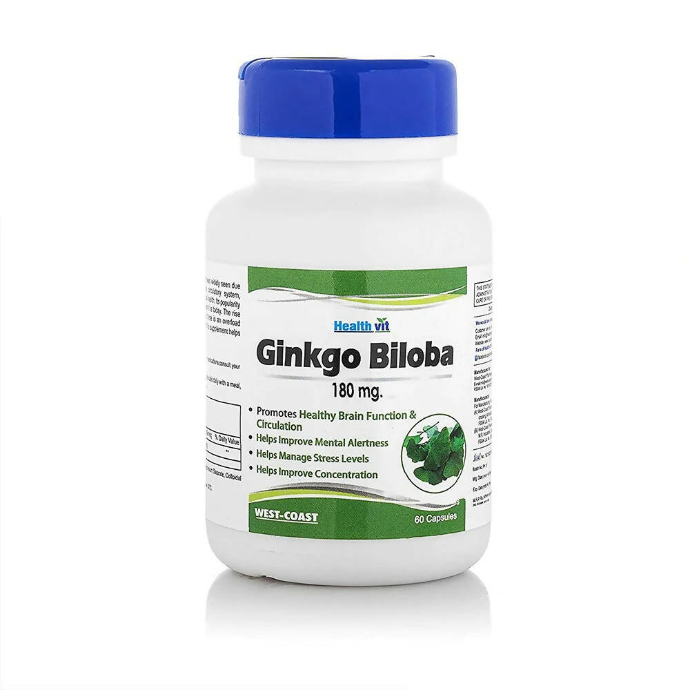 Healthvit Ginkgo Biloba Capsule - Grab2buy