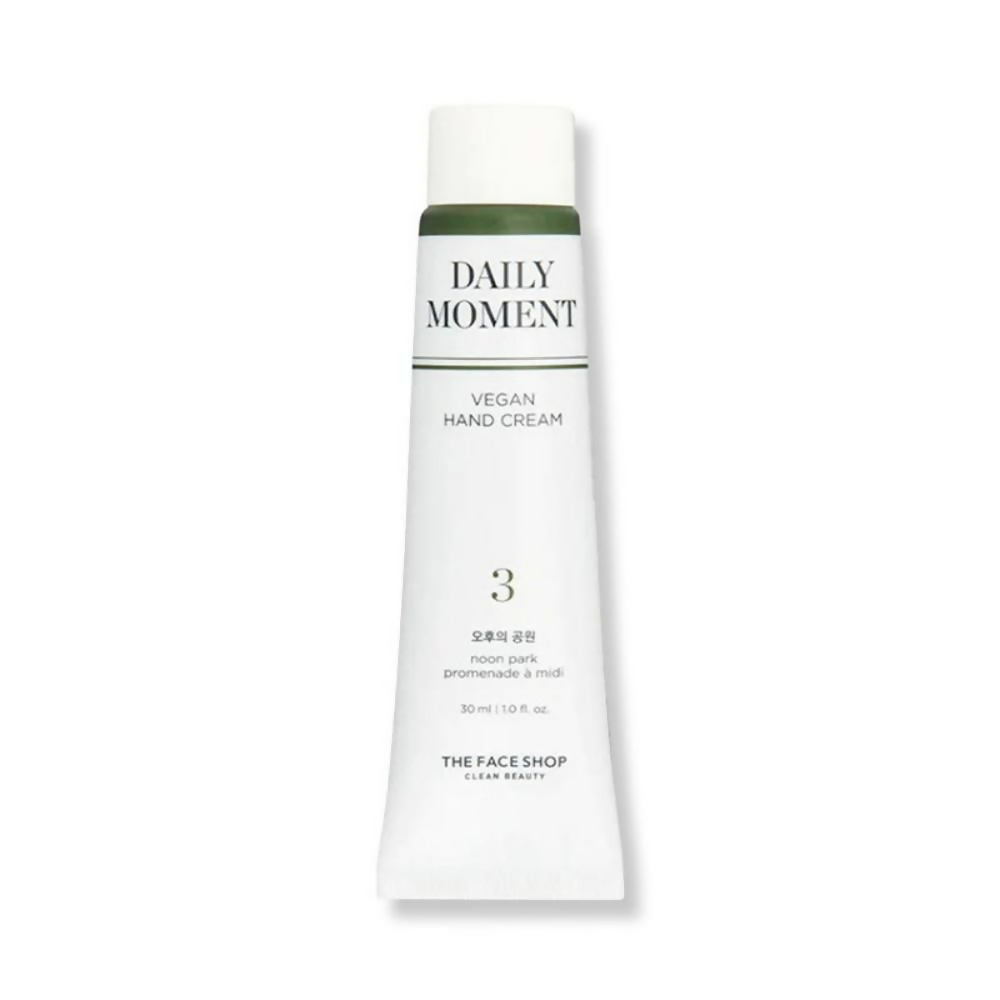 The Face Shop Non-Greasy Vegan Hand Cream - Noon Park With Hyaluronic Acid  Grab2Buy The Face Shop Grab2Buy