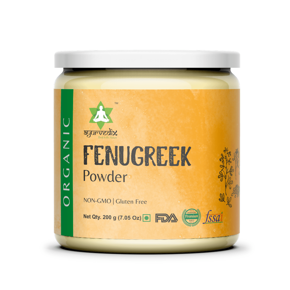 Ayurvedix Organic Fenugreek Seed Powder - Grab2buy