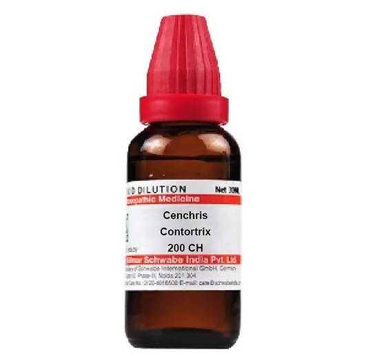 Dr. Willmar Schwabe India Cenchris Contortrix Dilution 