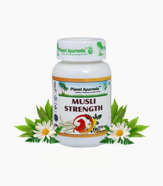 Planet Ayurveda Musli Strength capsules 