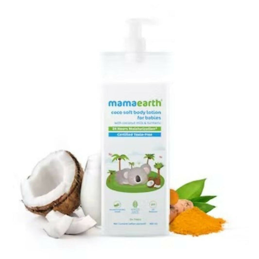 Mamaearth Coco Soft Body Lotion with Coconut Milk & Turmeric - Grab2buy