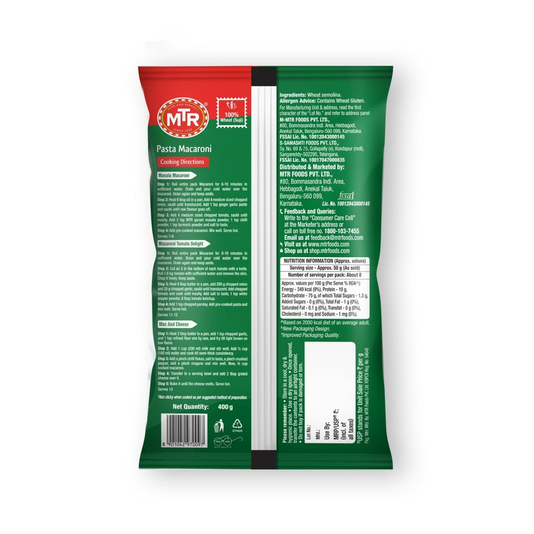 MTR Pasta Macaroni 