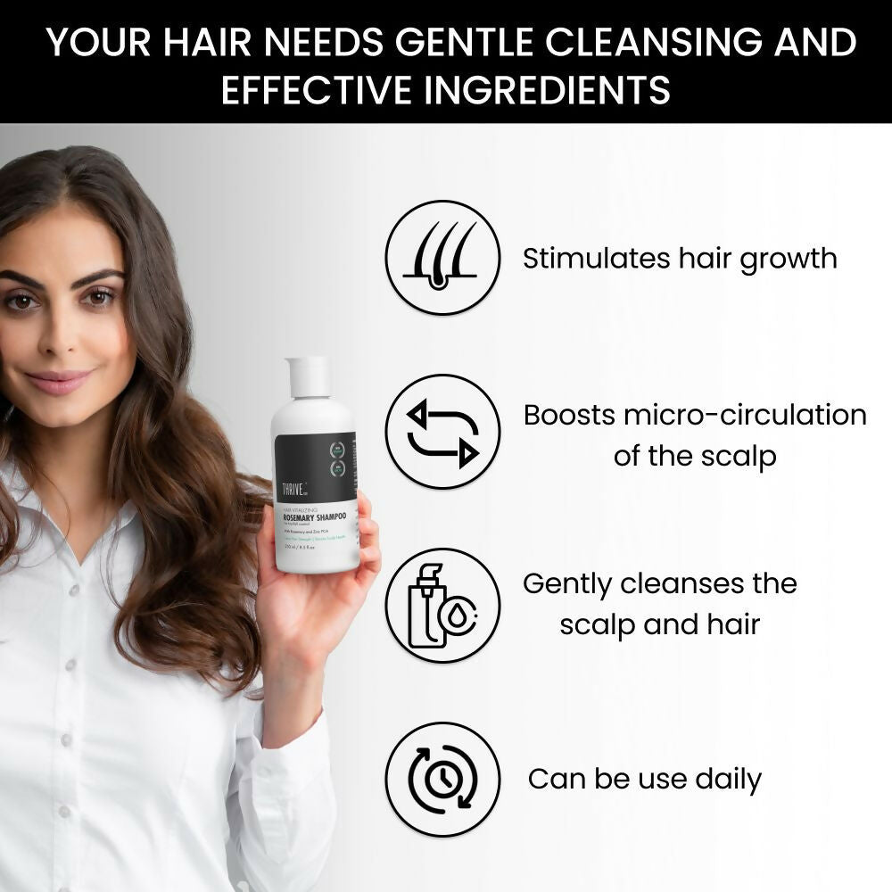 ThriveCo Hair Vitalizing Rosemary Shampoo 