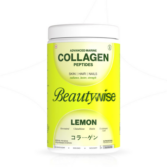 Beautywise Advanced Marine Collagen Peptides Powder - Lemon  Grab2Buy Beautywise Grab2Buy