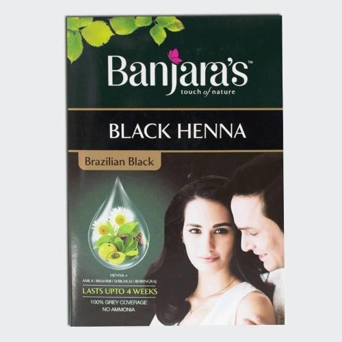 Banjara's Black Henna Brazilian Black Hair Color  Grab2Buy Banjara's Grab2Buy