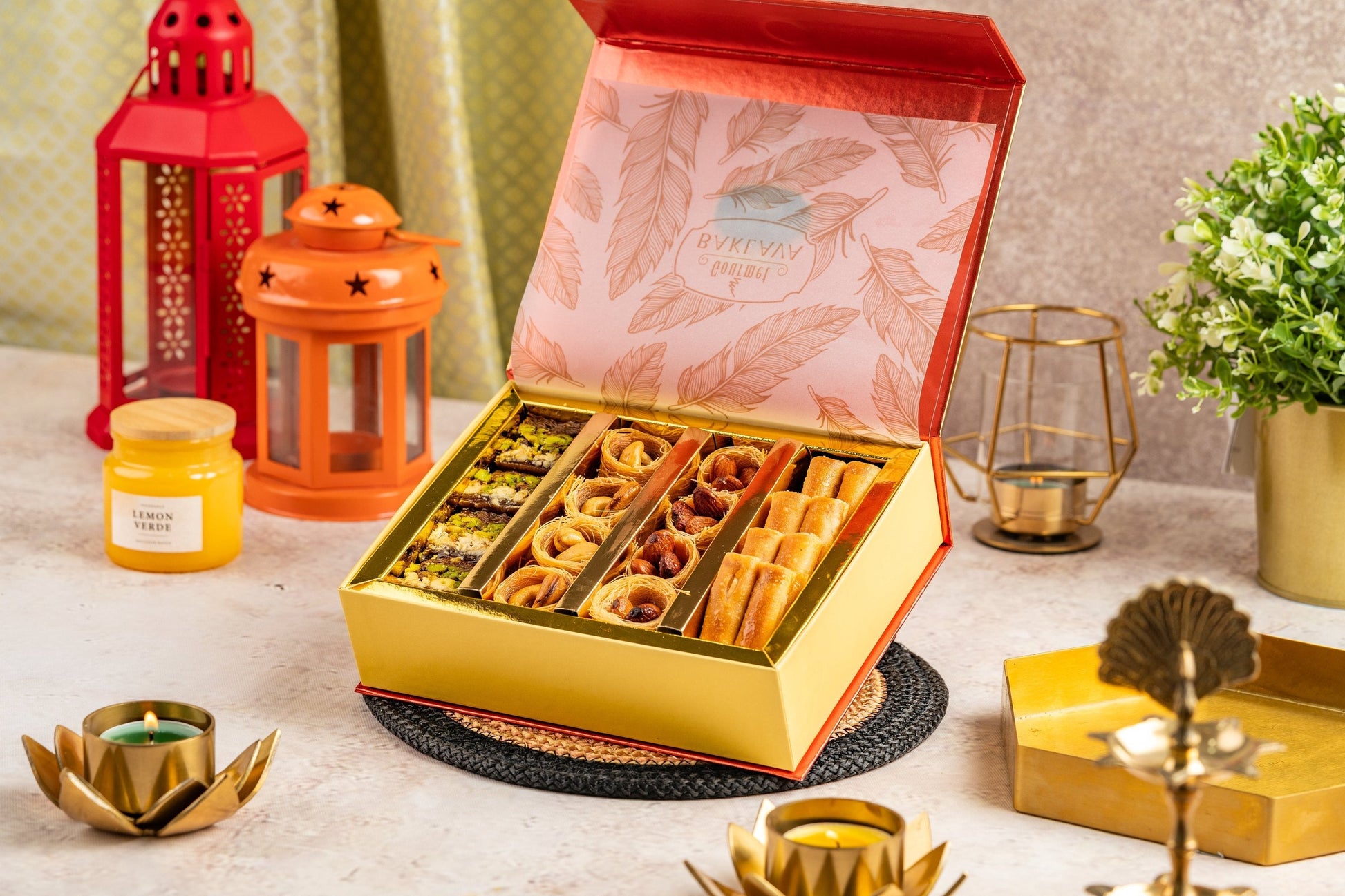 Gourmet Baklava Decadent Gift Box Of Assorted Baklava 