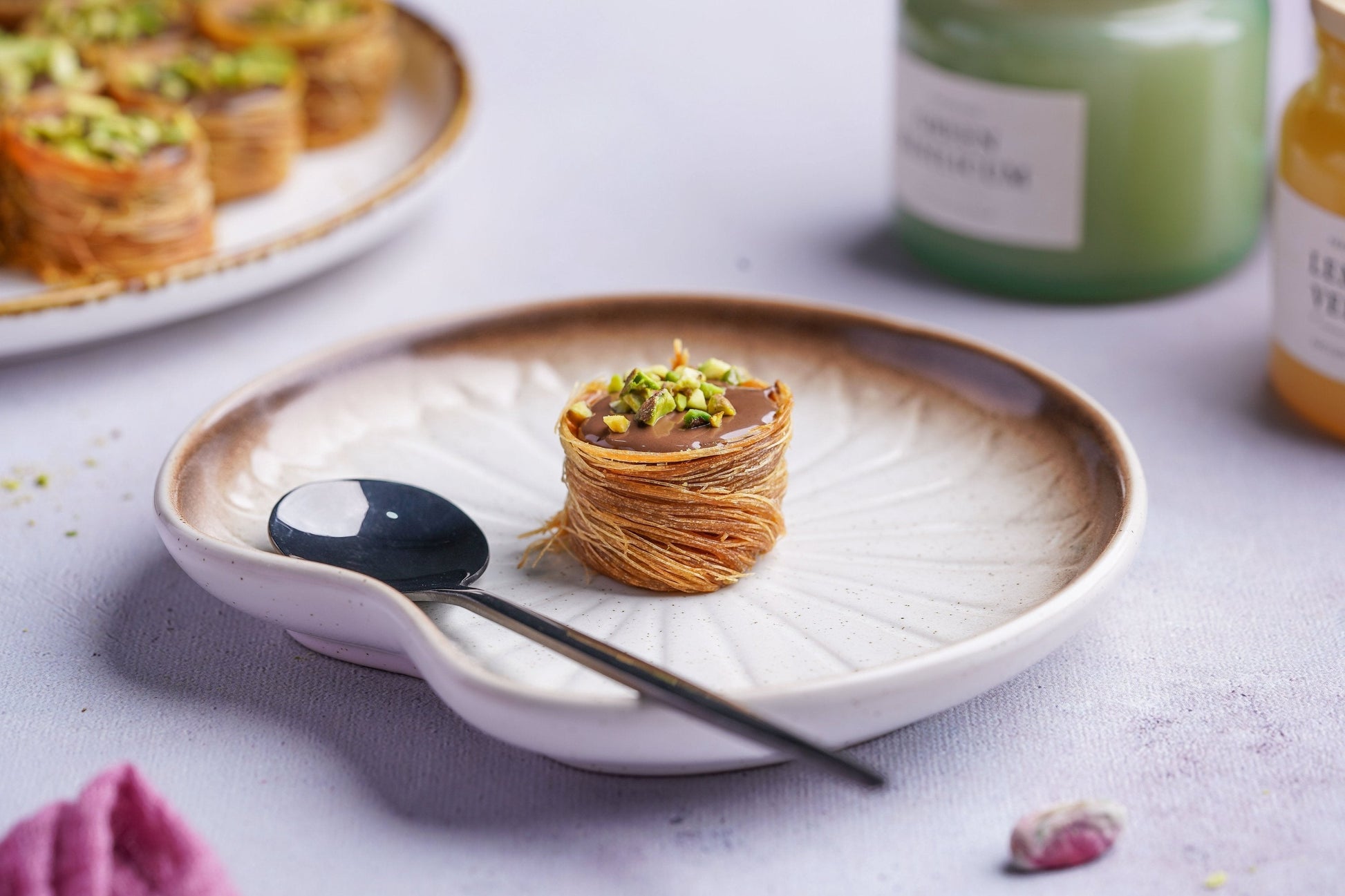 Gourmet Baklava Nutella Nest Baklava 