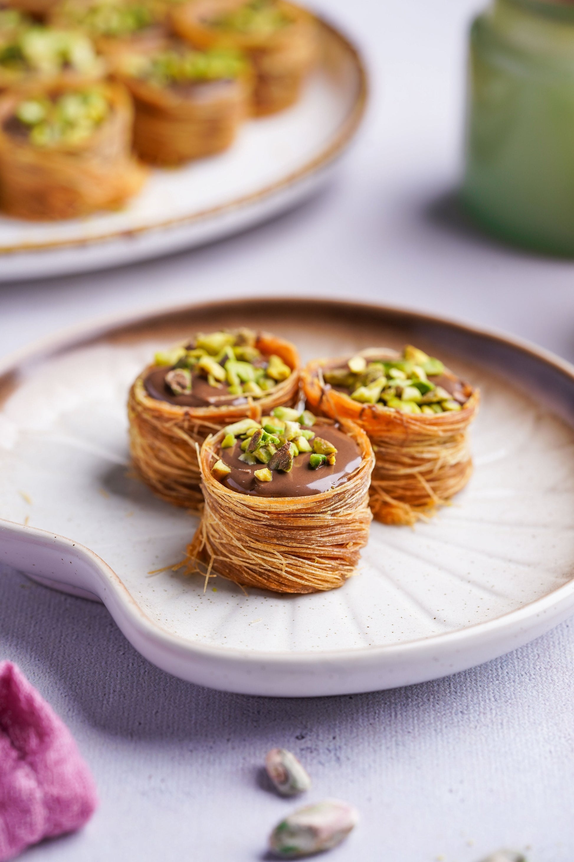 Gourmet Baklava Nutella Nest Baklava 