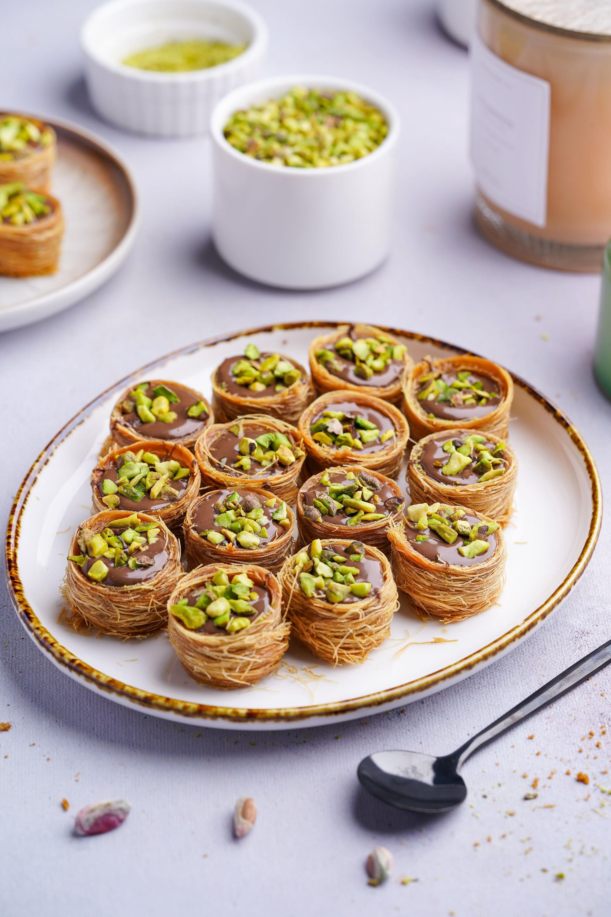 Gourmet Baklava Nutella Nest Baklava 