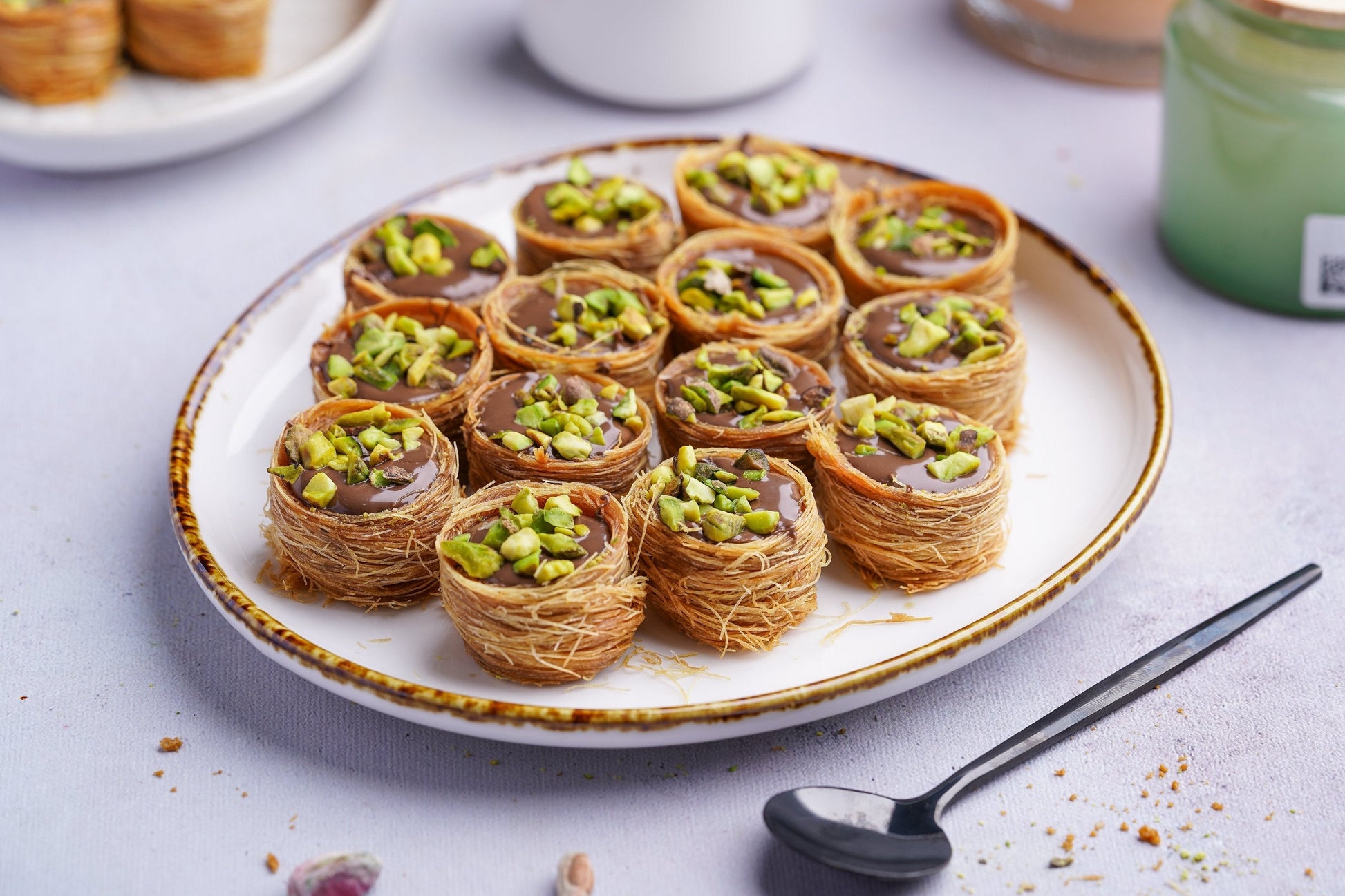 Classic Gourmet Baklava Chocolate Nest Gift Box 