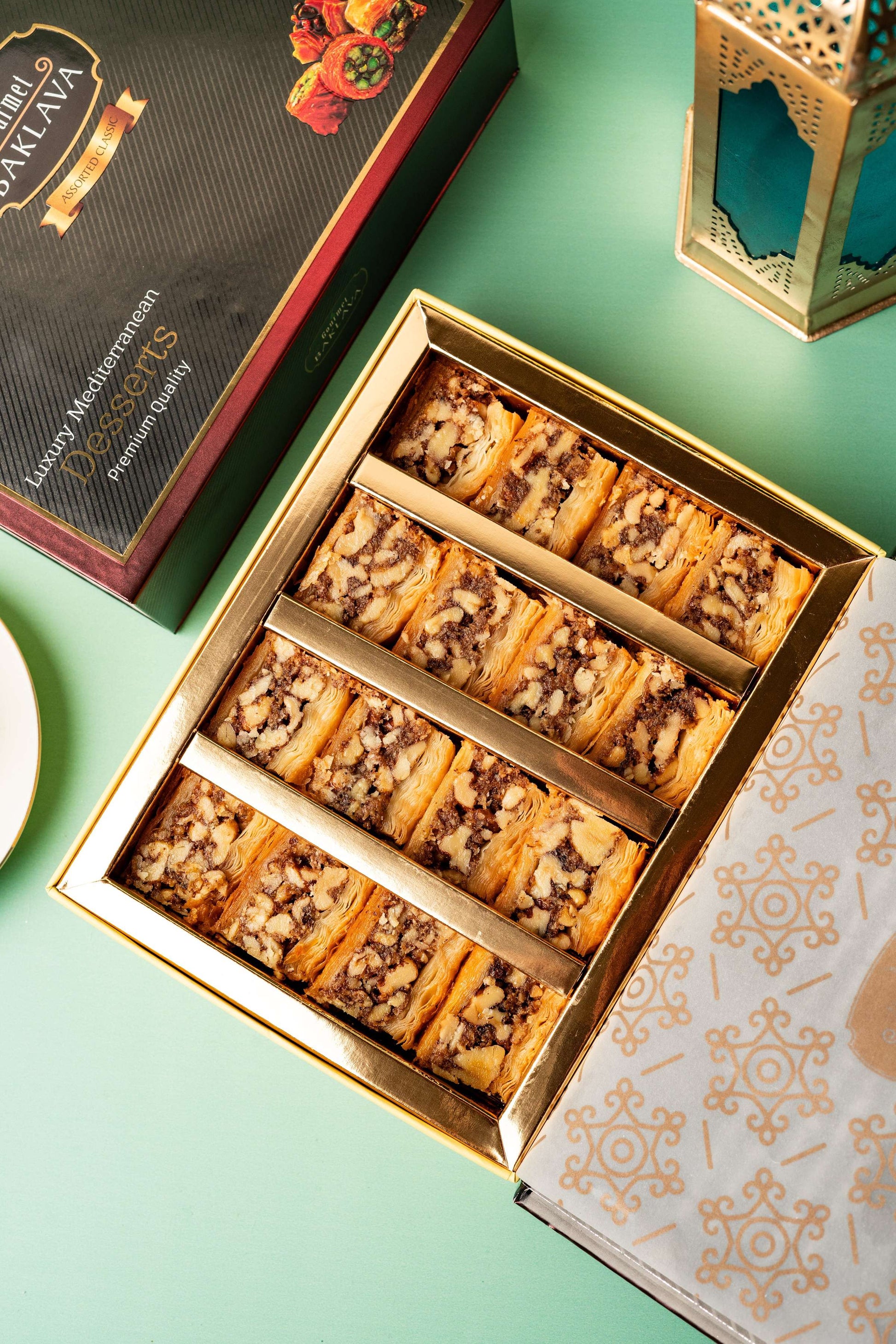 Gourmet Baklava Walnut Baklava 