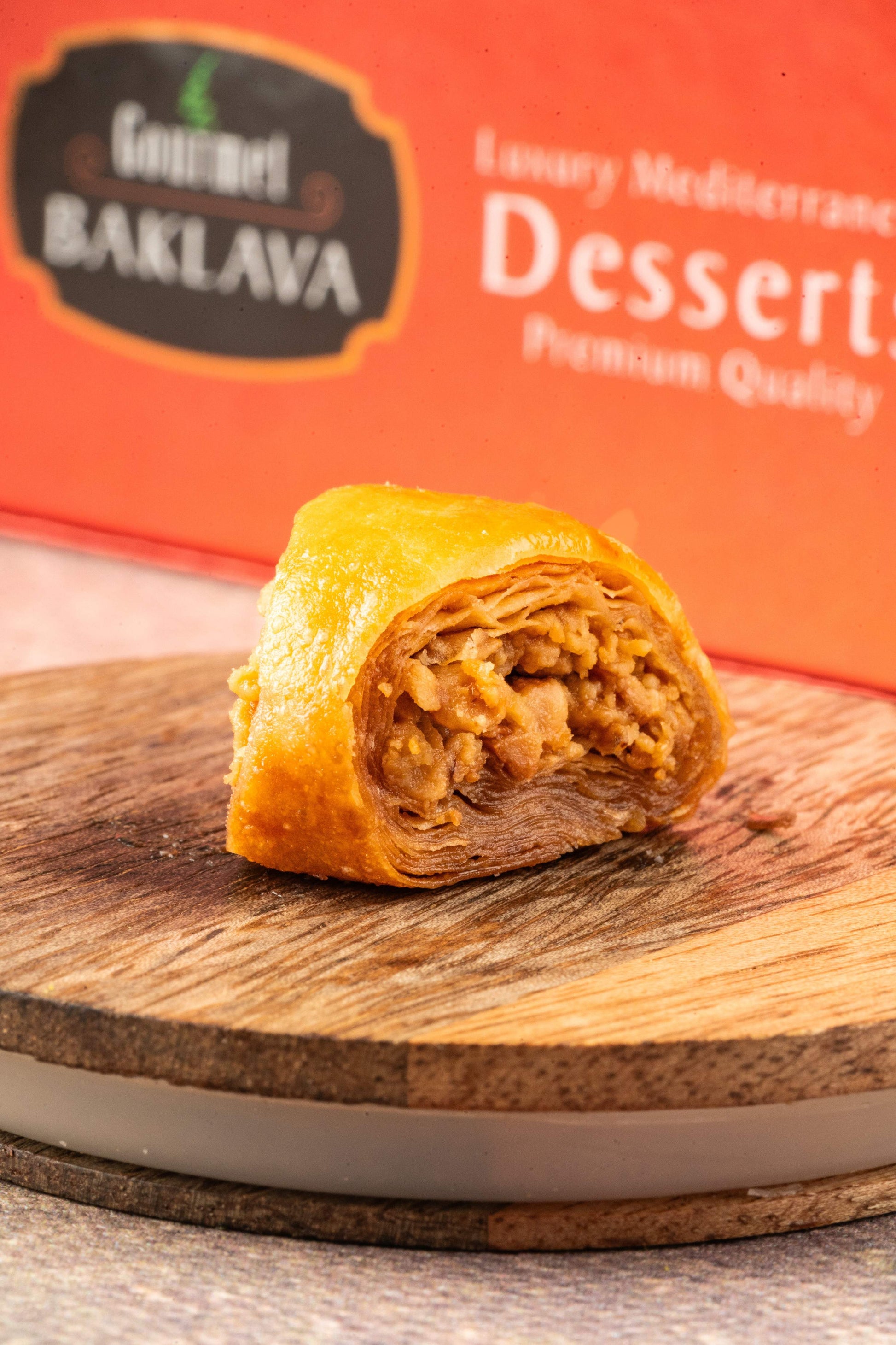 Gourmet Baklava Golden Hamper Box 