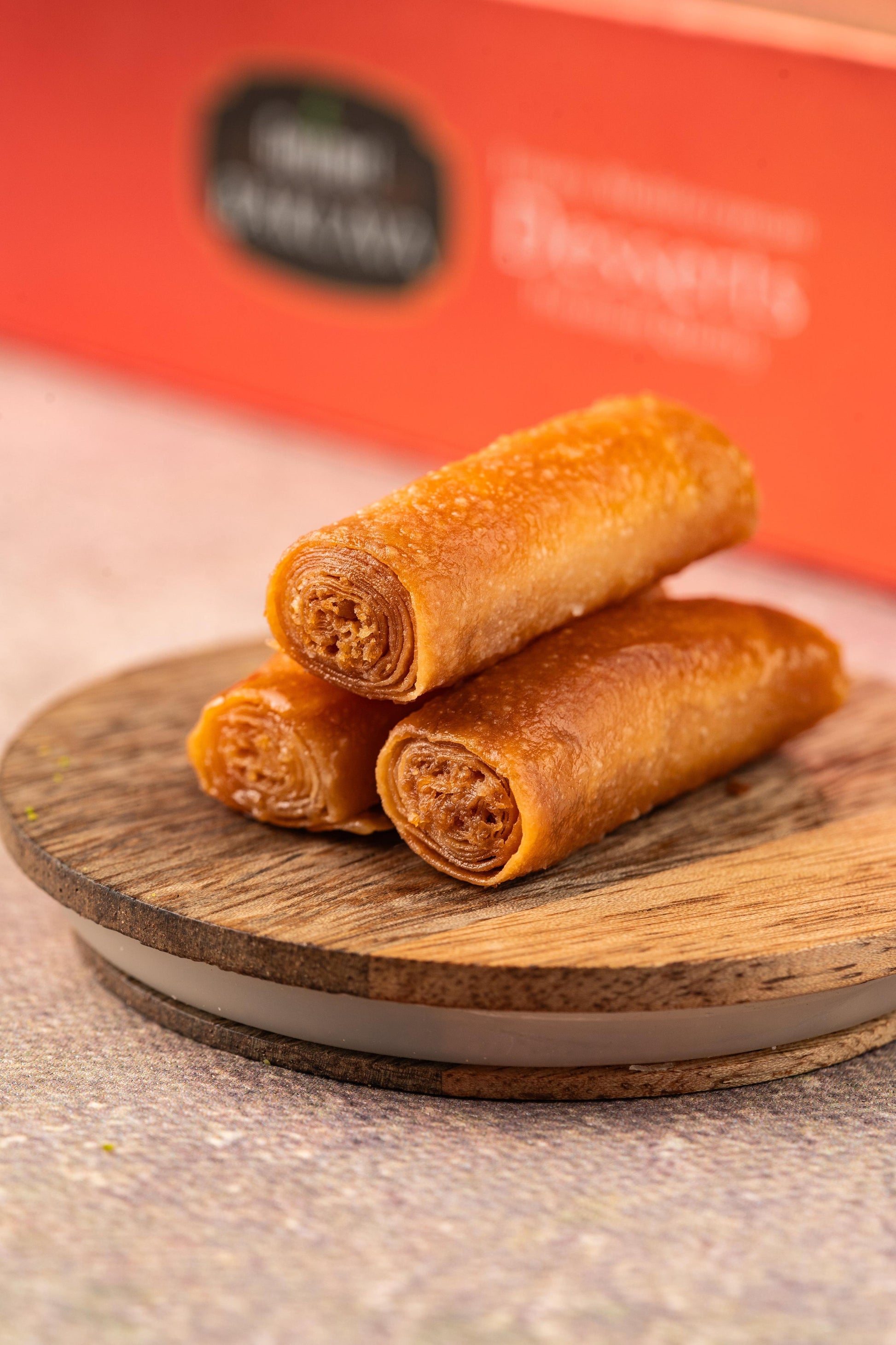 Gourmet Baklava Golden Hamper Box 