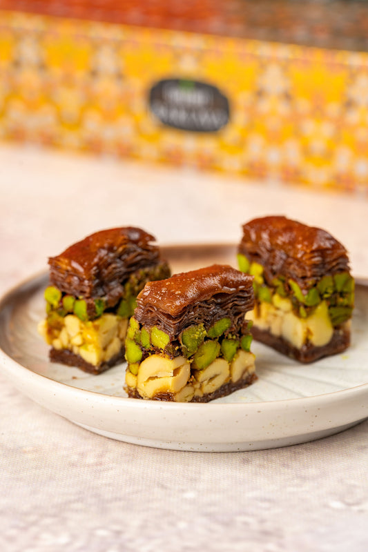 Gourmet Baklava Decadent Chocolate Dry Fruit Baklava 