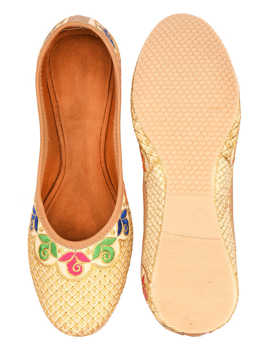 Desi Colour Women Indian Ethnic Footwear-Office Wear Ultra Comfortable Mojari